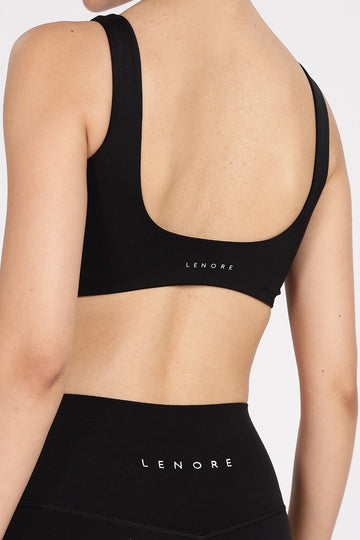 Seamless luxe sports bra