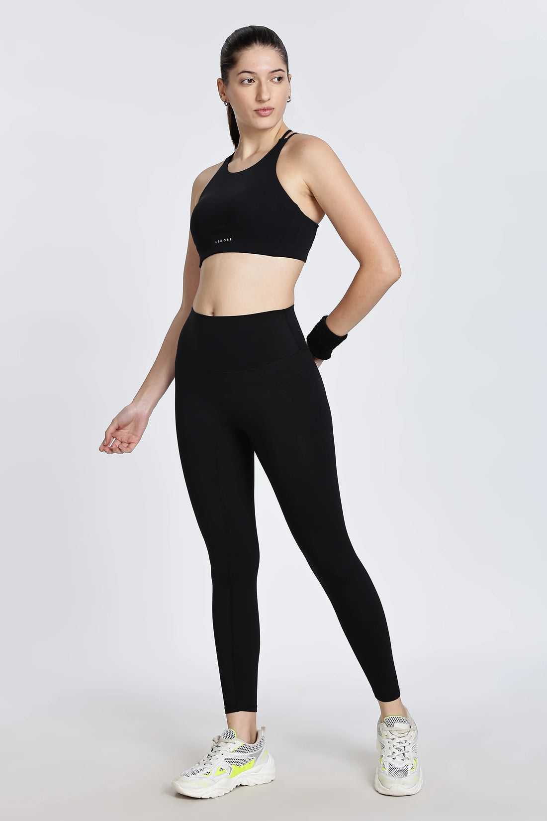 High Neck Sports Bra